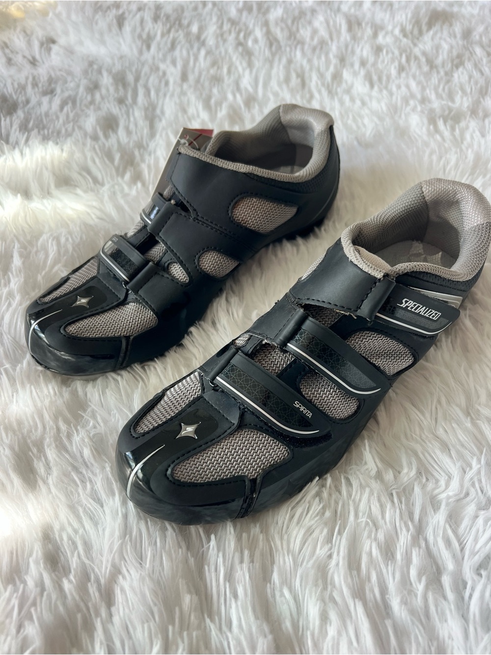 Specialized Spirita Women’s Black/Grey Road Cycling Shoes Size US 8 / EUR 39
